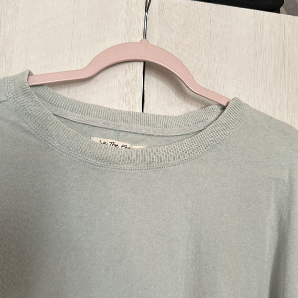 Free People Finish Line Twofer Oversized long sleeve shirt - Picture 7 of 8